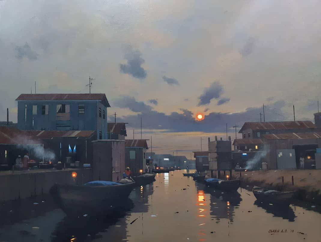 Res: Abiodun Olaku (b. 1958 Lagos, Nigeria)