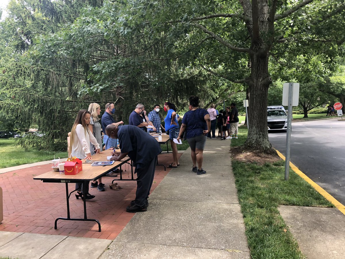 The unemployment office has set up a table where people can sign up to talk to a real person. They say there will be a call back within 48 hours.