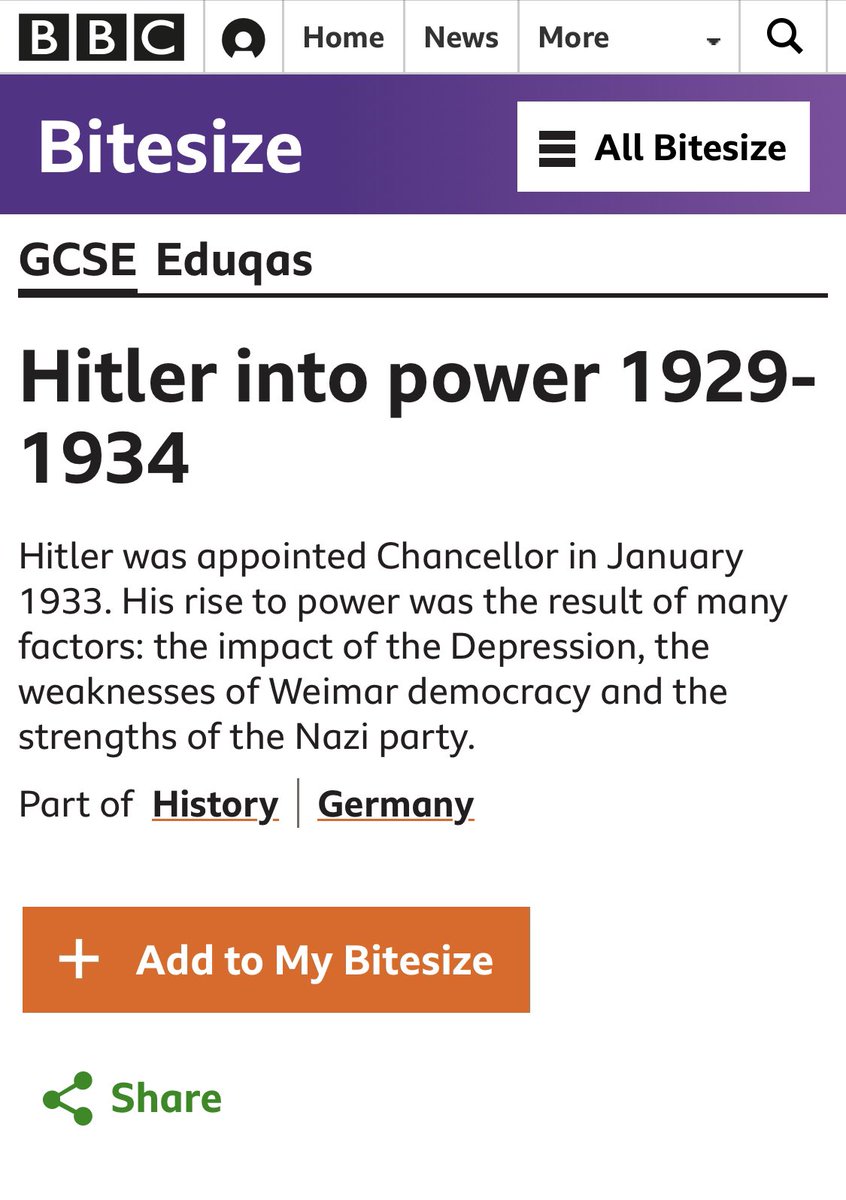 4476- https://www.bbc.co.uk/bitesize/guides/zpvhk7h/revision/1Global economic depression?Reparations?Huge rise in unemployment?“Germans began to lose faith in democracy and looked to extreme parties on the both the Left (the communists) and the Right (the Nazis) for quick and simple solutions.”