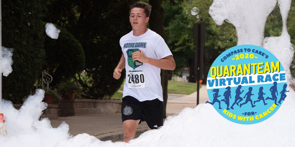 With our virtual run, you can get your exercise in, practice social distancing, and support kids with cancer all at the same time! Sign up today at bit.ly/_Cancer5k #ChildhoodCancer #Virtual5K