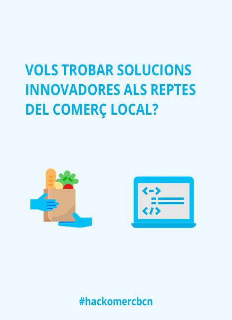 MercatsBCN's tweet image. Primera Hackató de Comerç de l'Ajuntament de Barcelona ❗

Els participants hauran de crear una solució basada en l’ús de dades obertes per al comerç de proximitat davant la crisi de la Covid-19.

ℹ️ ow.ly/v8EG50A96VM

Formulari d'inscripcions 👉 ow.ly/MNOD50A96VL