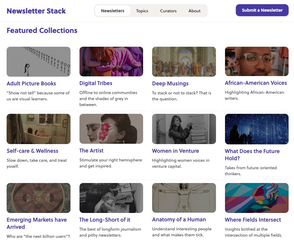 buymeacoffee's tweet image. .@PhilHedayatnia &amp;amp; @_patriciamou have compiled an amazing resource at @NewsletterStack to help you discover newsletters to learn about any topic ranging from Gen Z to Fintech to India &amp;amp; what not📧

Check it out👉 newsletterstack.com