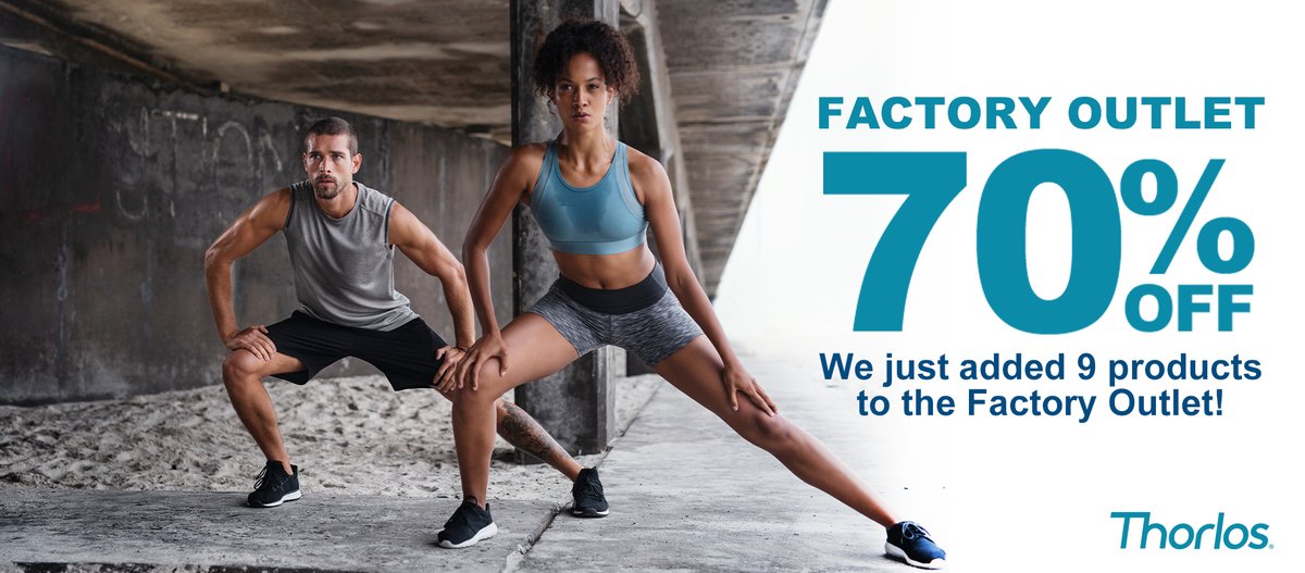 Shop Factory Outlet! Up to 70% OFF! thorlo.com/shop/outlet/so…