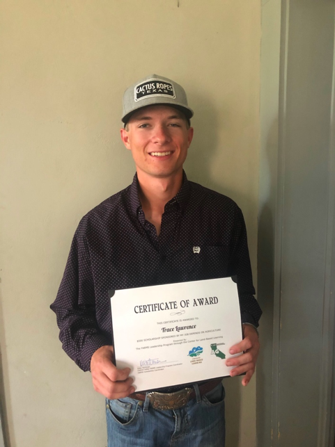 LandBasedEd's tweet photo. It’s Scholarship Winner Wednesday! Trace Lawrence is a graduating senior from Red Bluff HS who plans to attend Chico State &amp; earn his degree in Agricultural Business. Afterwards, he plans to receive his agriculture appraisers license &amp; work for a bank/credit company @TheRealMJDOA https://t.co/RAvSBN5zgA