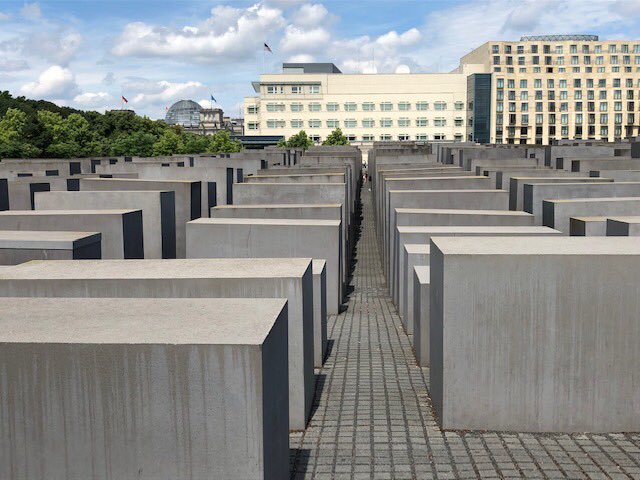Why they fought. Reflecting on our visit a year ago to the Holocaust Memorial in Berlin Germany. #Holocaust #berlingermany #easycompany #bandofbrothers #whywefought #amustsee #neverforget @mattengelbert @EngelbertVolker