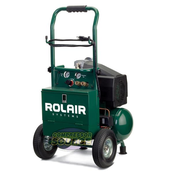 CompressrSource's tweet image. Rolair VT20TB Portable 2 HP Single Stage Air Compressor. This 2 horsepower air compressor features a unique dolly cart style that makes it incredibly maneuverable through any terrain. #portableaircompressor #aircompressor #compressedair #industrialtools

ow.ly/3Kl450AaeVZ