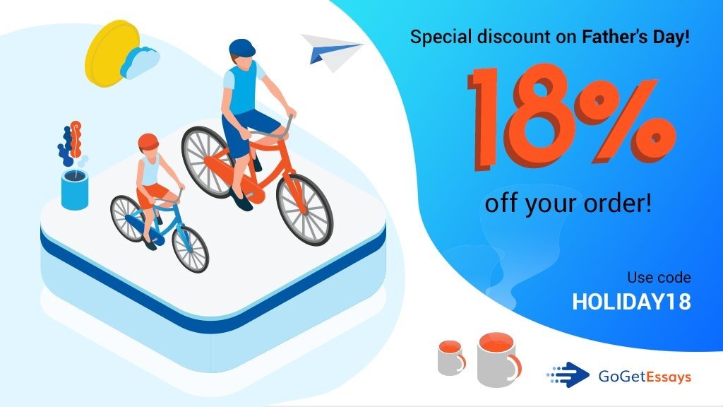 GoGetEssays's tweet photo. Wishing you all a very Happy Father’s Day.
Enjoy our services with an 18% discount with code HOLIDAY18 which is available until 23.06.

https://t.co/oTFpK0oxfX
#sale #writingserviceoffer #academicwriting https://t.co/iIKaZehtW3