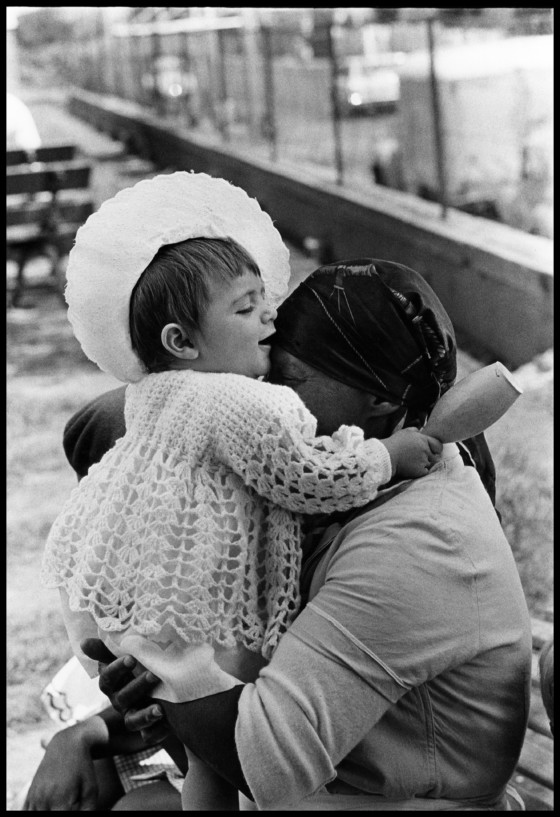 "Servants are not forbidden to love" this woman holding child said, ”I love this child, though she’ll grow up to treat me just like her mother does. But for now she is innocent.” - From Ernest Cole's notes..That ladies and gentlemen, is humanity in the face of adversity 