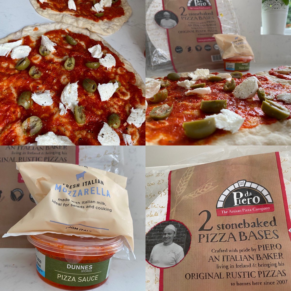 alvaosullivan's tweet photo. Ready for the oven #pizza ... yes it can be a #healthymeal π#homecooking #knowwhatyoureeating served with a big π₯¬ salad! #minimallyprocessed choices https://t.co/adOW93SiTd