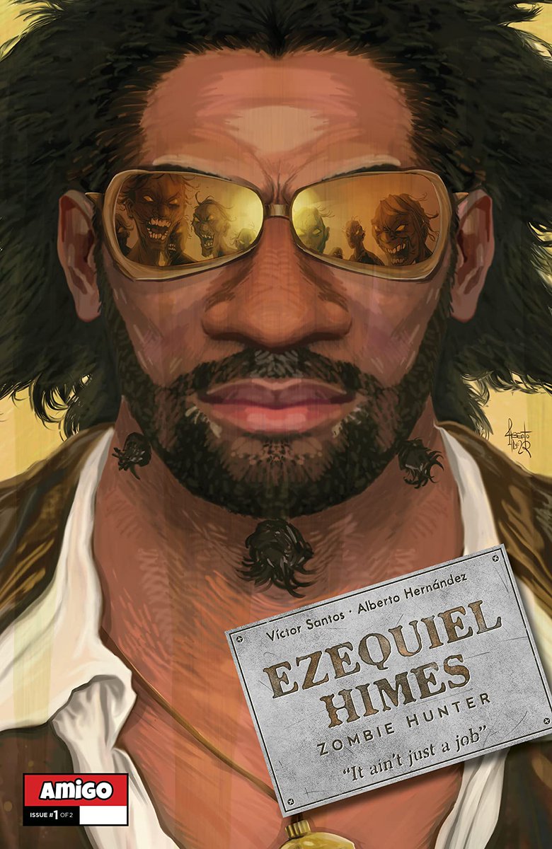 New comics, new creators, like Jos and Manuel Diaz with BARBARA THE BARBARIAN; José Luis Vidal and Pauli Junquera with a NANCY IN HELL one-shot: THE HELL GATES!
And our new spectacular two issues miniseries EZEQUIEL HIMES, with Alberto Hernandez and Victor Santos!