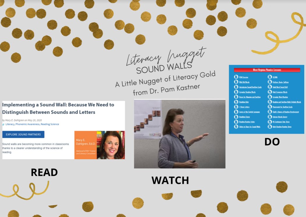 liv2learn's tweet photo. There has been a lot of chatter recently about the transition from Word Walls to Sound Walls.  No one better to guide the transition in an expert manner than Dr. @MaryDahlgren! Just click on the photo icons to Read-Watch-Do for Sound Walls. Get it here: https://t.co/XoR1Czc4G8 https://t.co/qTBSOpa3K0