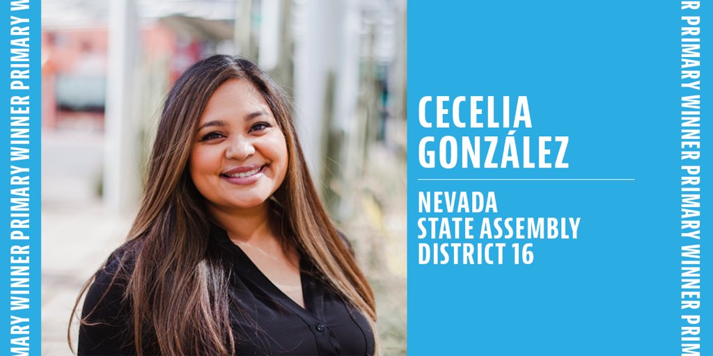 Run For Something On Twitter Las Vegas Native And Community Organizer Ceceliagnv Won Her Primary For Nevada State Assembly District 16
