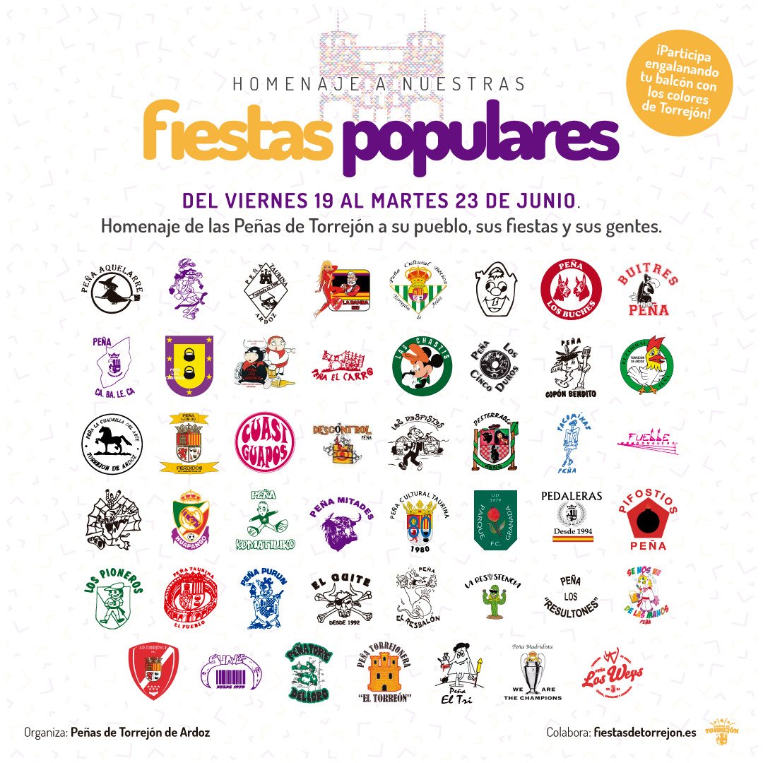 #LaspeñasconTorrejon #torrejondeardoz #Torrejon #Peñas
Homenaje a nuestra fiestas y sus gentes,