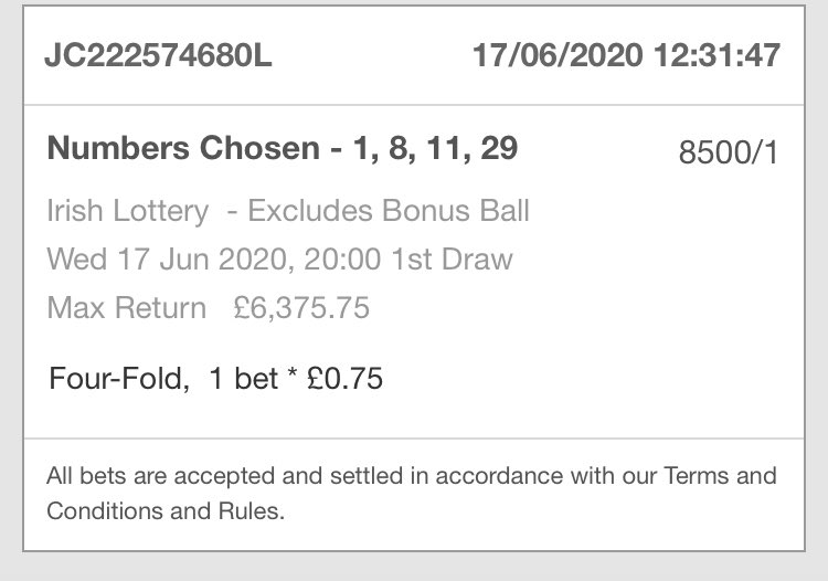 twitter irish lotto results