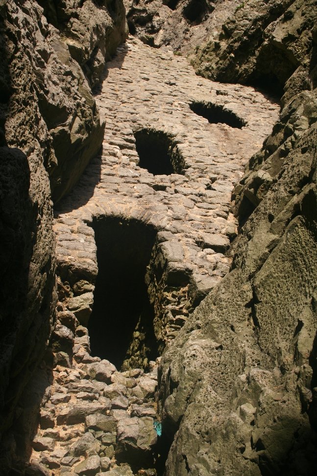 Concealed from the world in a cleft in the Gower Peninsula's rugged sea cliffs, the clandestine Culver Hole is virtually invisible from the Wales Coast Path above.A magical medieval walled sea cave, Culver Hole is steeped in folk tales of pirates and hidden treasure.THREAD 