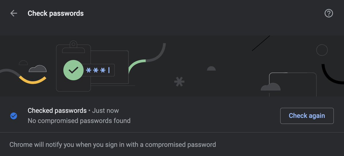 agileSaturday's tweet photo. Check if your #passwords have been compromised in the latest version of #Chrome #Browser. #security #privacy #dataprotection https://t.co/B0mPhh6qen