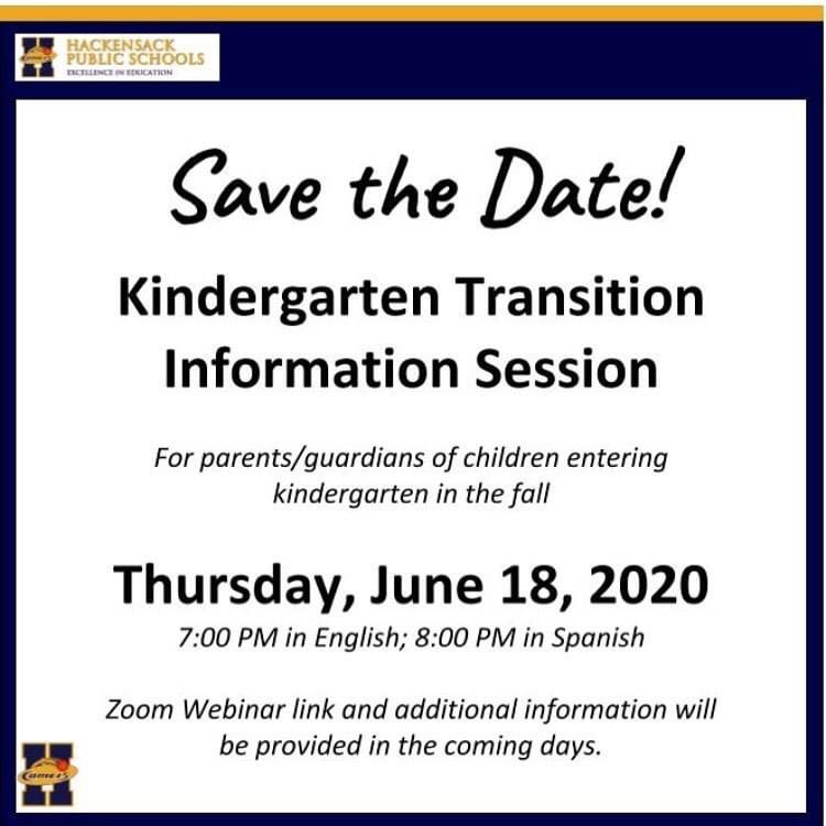 Please visit our district’s website for more information. 
#CometStrong
<a href="/HPSComets/">Hackensack Schools</a>