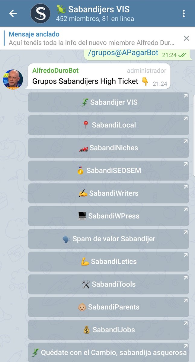 carlotagalvan's tweet photo. 🦎Será por grupos para aprender de todo...los hay para #padres para obsesionaos del #deporte para #WordPressLovers ...
#Sabandijers27
En @sabandijersclub https://t.co/qcZmxp5MjG