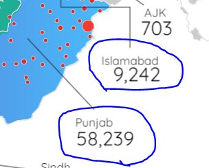 arslanxaidi's tweet image. #SimpleQuestion If a small city like Islamabad have 9k+ +ve cases than how is it possible that entire province like Punjab less than 60k +ve cases? 
@ImranKhanPTI @dcislamabad @AmirMateen2 @HealthPunjabGov