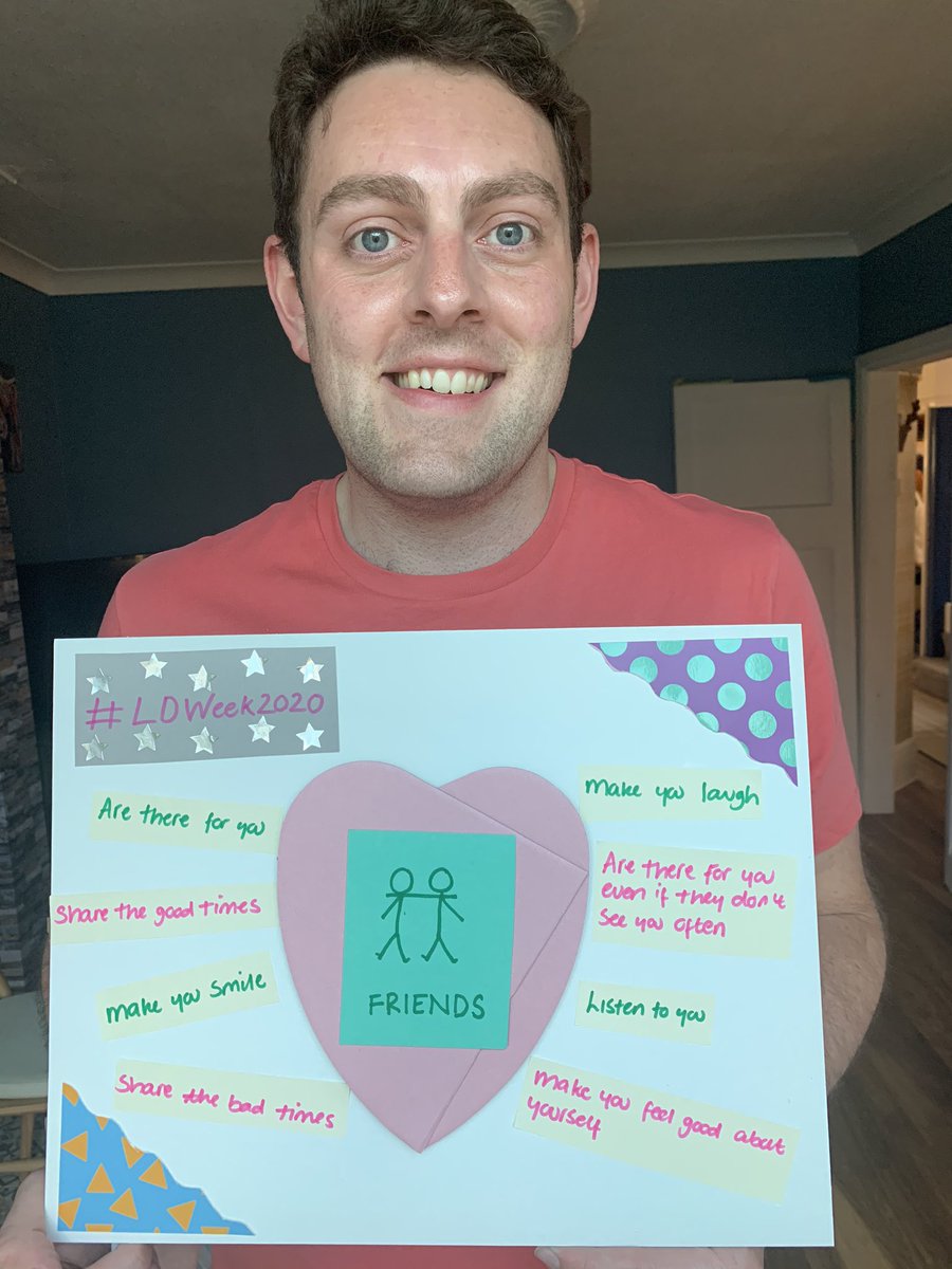psychajlh's tweet photo. #LDWeek2020 this is my friendship flag showing what friendship means to me @mencap_charity @LPFTNHS @hellomynamelisa @KeayCath @SharonLPFT @MorvenFionn @KPoberezniuk @HeatherHalsall @paulawade71 @Paul_BIMLtd @mollyshoes @sws_lpft #friendship #MencapFamily https://t.co/1znZfpxCAZ