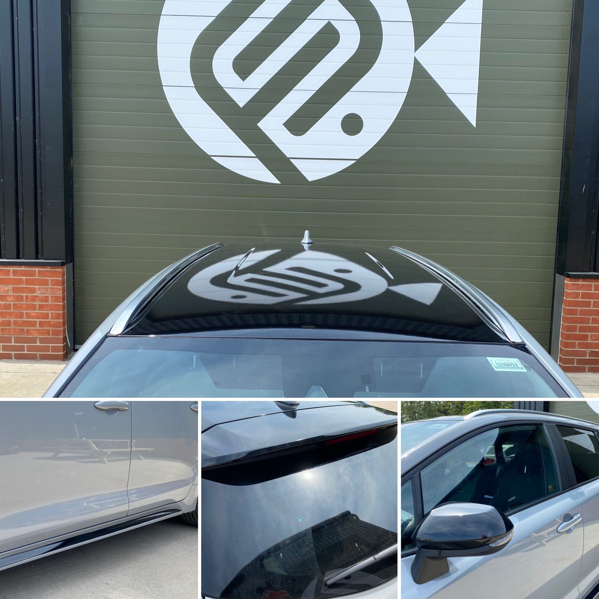 New #Toyota #Corolla in for gloss black roof &amp; wing mirrors with black gloss accents to splitter, rear bumper and spoiler.
#vinyl #wrap #wrapping #3m #ij2080 #getyourwrapon #accents #customise #carwrapping #wrapped #vinylgraphics <a href="/ToyotaUK/">ToyotaUK</a> <a href="/Spandex_UK/">Spandex UK</a> <a href="/3MFilmsUK/">3M Films UK</a>