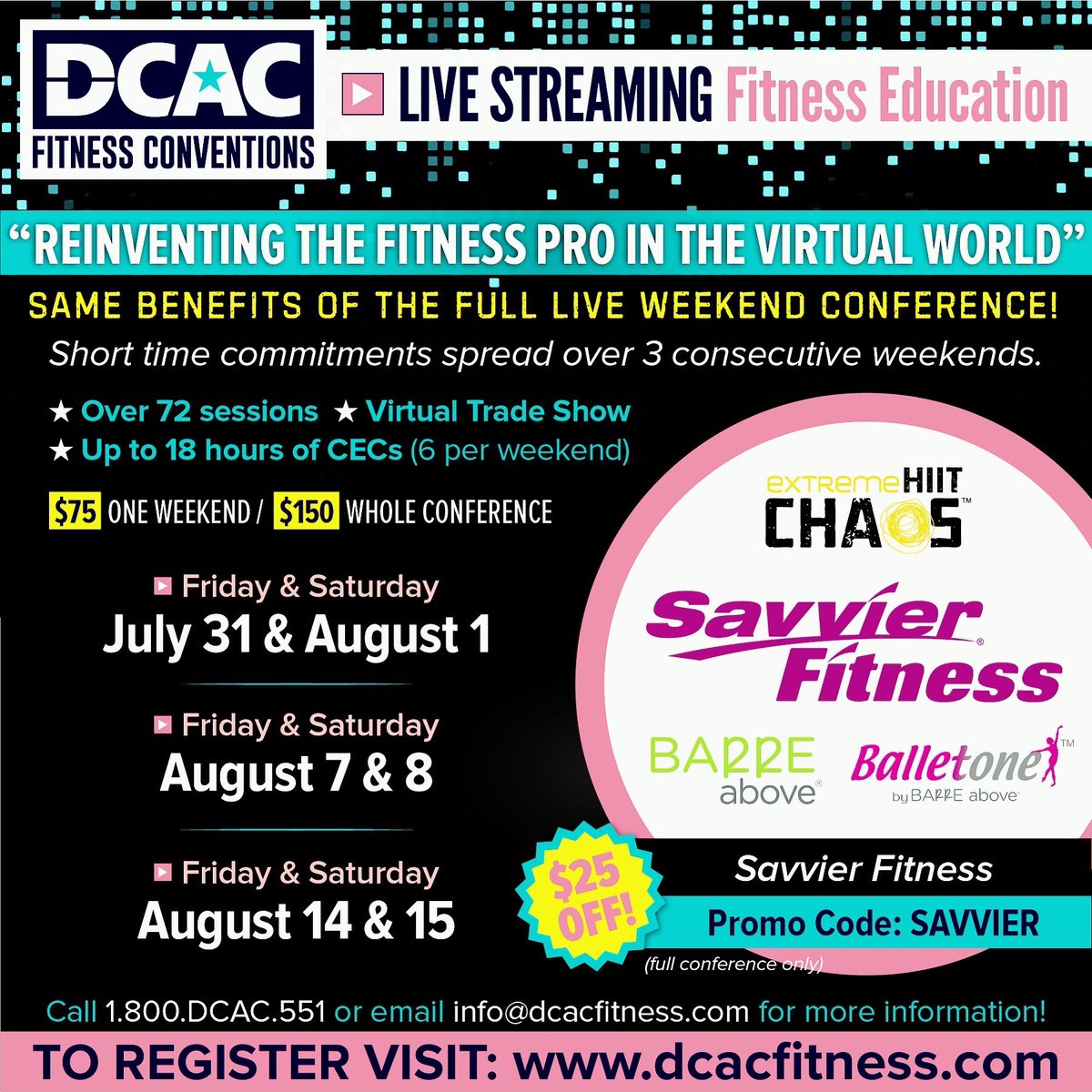 #dcacfitness #fitnesseducation #continuingeducation #fitness #groupfitness #personaltrainer #fitnessmotivation #fitnessaddict #fitnessjourney #fitnesslife #fitnessfreak #fitnessgoals #fitnessinspiration #fitnesswomen #fitnesscoach #FitnessTrainer