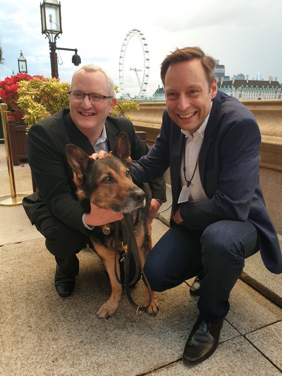 Delighted MSPs voted to bring in #FinnsLawScotland. Great day for #TeamFinn @K9Finn #FabulousFinn & Service Animals. Well done to all people- & animals!!- who campaigned & thanks to ~57000 who signed my petition! Also school kids across #Scotland who wrote & fought. #Delighted!