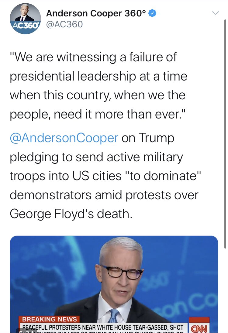 And here’s  @AC360 pushing the same narrative. No “BS detector” called for by  @andersoncooper