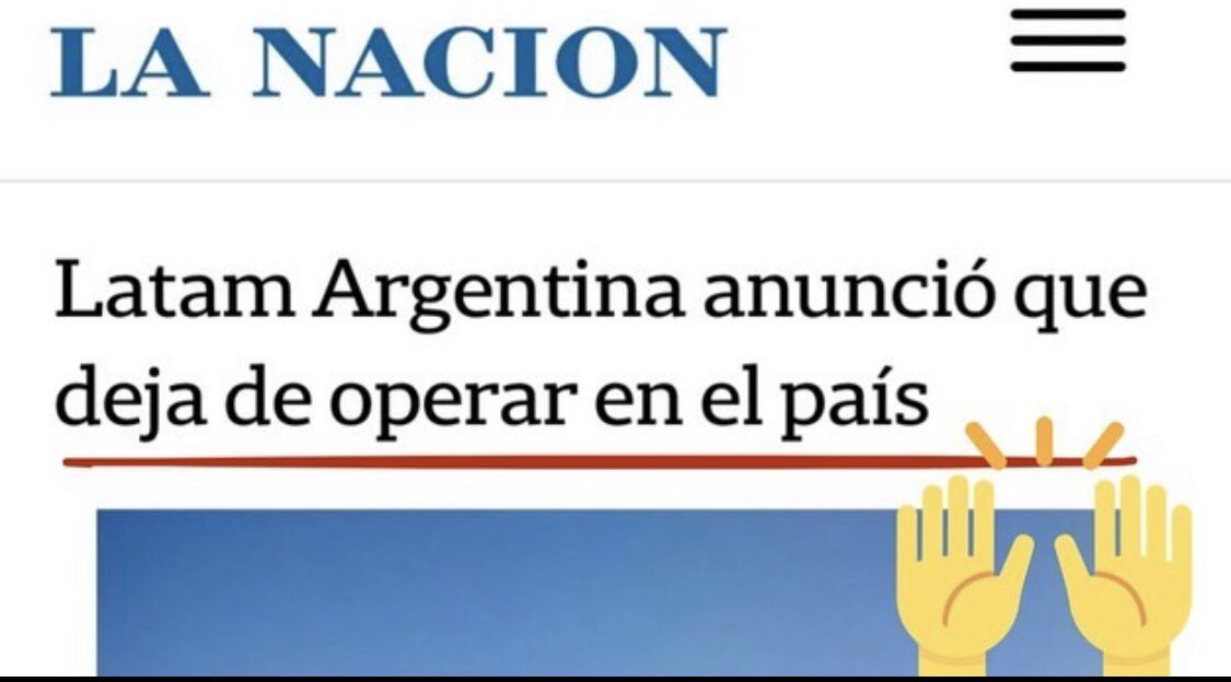 El kirchenerismo zurdo en su máxima expresión. La empresa no es culpable de nada, fue la casta política que evitó que superen esta crisis. <a href="/JMilei/">Javier Milei</a>