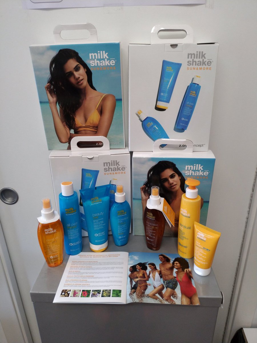 3f6e75ee2bc94de's tweet photo. #Offertissima
#Promozione a Tiratura Limitata !!!!!
Acquista 3 prodotti per capelli per il sole 🌞
E Ricevi in Omaggio 2 prodotti per il corpo 👫
A soli €39,00
Corri 🏃 è Offerta Straordinaria...Unica....🙋
Sun & More 👙🏖🏊
#trilussaparrucchiera #forlì https://t.co/LYNLwHvhIA