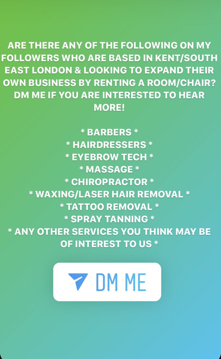 Looking to bring new services into <a href="/thecryolounge/">The Cryo-Lounge</a> 🙌🏼 If you are interested in hearing more please feel free to drop me a DM 🥶