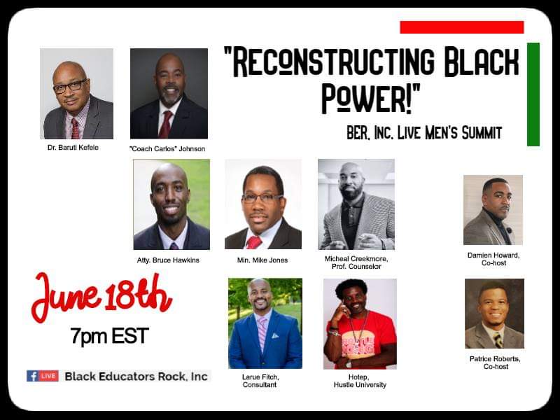BlackEdRocks's tweet photo. @EdTrust Join us tomorrow night as we provide another space for a candid conversation! #BlackTeachersTalk #BlackEdRocks https://t.co/DXYFeyrL9w