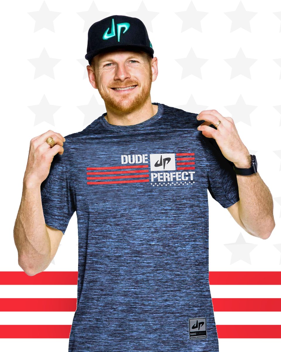 Barn bid matchmaker Dude Perfect on Twitter: "🇺🇸 NEW MERCH DROP 🇺🇸 Just in time for summer,  get your DP Stars &amp; Stripes while they last! &gt;&gt; https://t.co/mnpJAbCmZ1  https://t.co/oswUgr9lnV" / Twitter