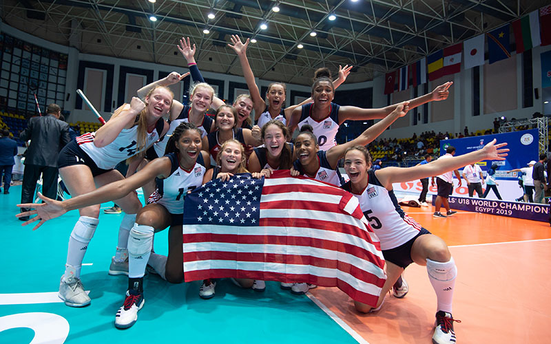 usavolleyball's tweet photo. We're proud to announce the 2โฃ0โฃ2โฃ0โฃ U.S. Women's Jr National Training Team roster, which includes several members from 2019 @FIVBVolleyball Girls' U18 World Championship ๐ฅ-medal team and 8โฃ players who will be college freshmen this fall.
Roster | https://t.co/JcqhBRdh5q https://t.co/TQtf6CnE3n