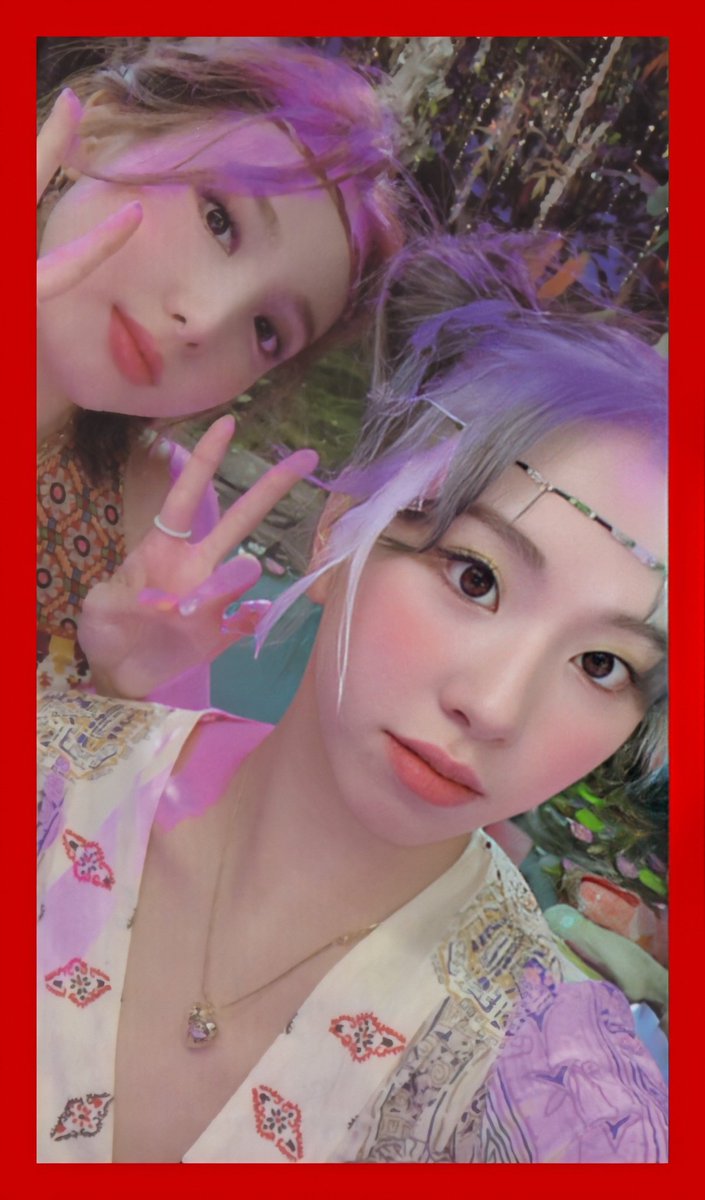 Once_dre's tweet photo. NaChaeng and ChaengTzu More&amp;More Enhanced Photocard Scan.

I used:
•Adobe Photoshop
•Adobe Lightroom
•Picsart Pro
•Movavi Photo Editor

#PicsArt #movavi #AdobeEnhance
#TWICE #MOREandMORE @JYPETWICE https://t.co/pMydbk1zre