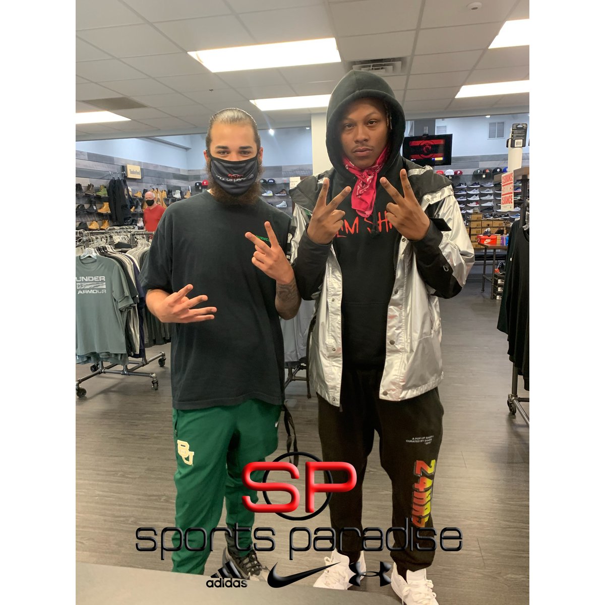SportsPara's tweet photo. Willingboro's own #MikeZombie
knows where to go! 

The successful record producer, musician &amp; businessman shopped at our #Delran store today

#OnlySP 

@MikeZombie @therealmikezombie @ThisisaMikeZombieProduction 

2912 Rt 130 N #Delran https://t.co/zxJcBK1yGF