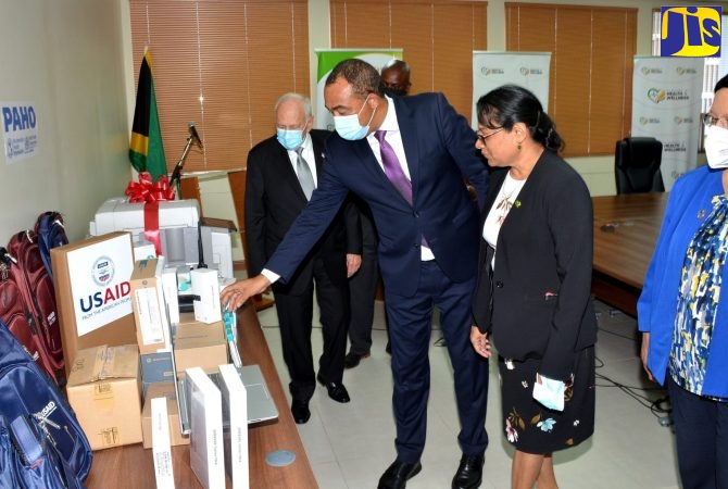Jamaica has received a donation of emergency equipment from the Pan American Health Organization (PAHO), through the United States Agency for International Development (USAID), to boost the country’s coronavirus (COVID-19) response. Read more here:  ow.ly/Kgpi50AaDBk