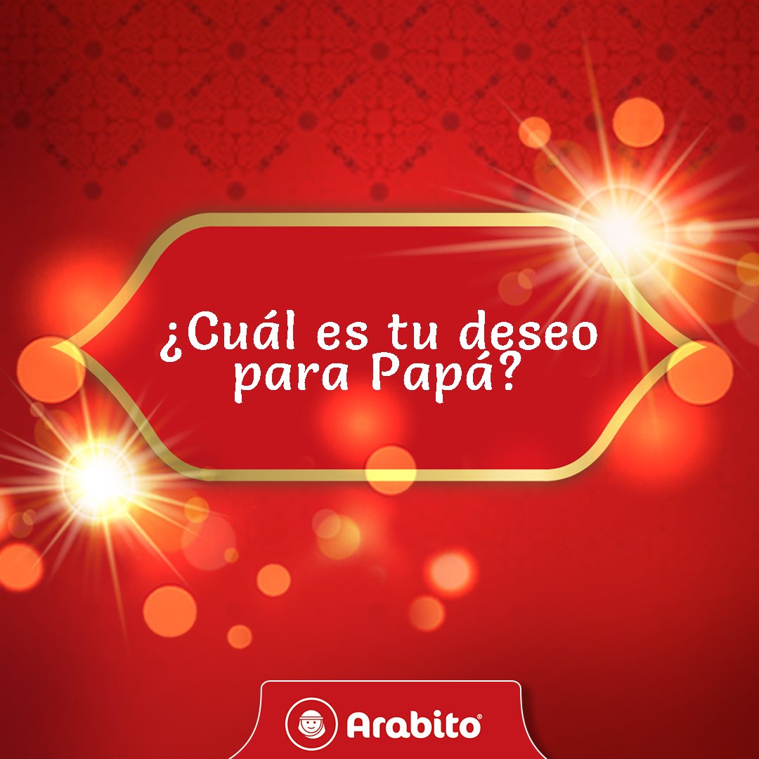 Arabito_ccs's tweet photo. ¿Ya pensaste qué desea #papá para este #DíadelPadre? 

Puedes sorprenderlo con dulces, un almuerzo o cena en familia #Arabito es ¡Un deseo en casa! Y tenemos muchísimas opciones para ti.

Haz tus pedidos con antelación para que papá reciba una gran sorpresa en su día. https://t.co/4mSlBm0ekU