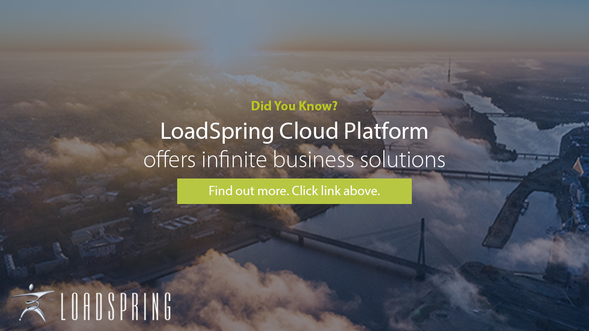 LoadSpring's tweet image. ow.ly/pRQv50A4uj3 

Did you know - #LoadSpringCloudPlatform is more than just a #cloudsolution - it can handle infinite business solutions. Click the link above to find out more about it!