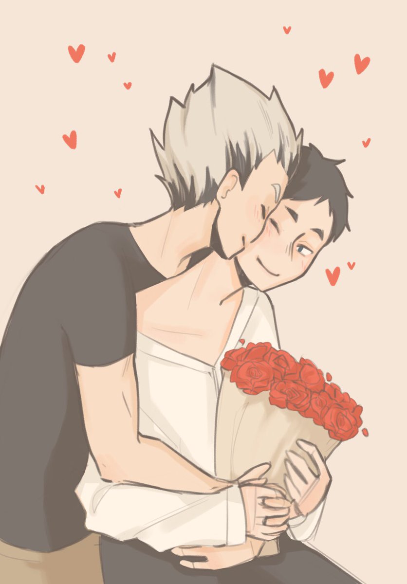 since ya'll wanted to see bokuto i made this a model!akaashi au ? https://t.co/Fa8Qo1u900 