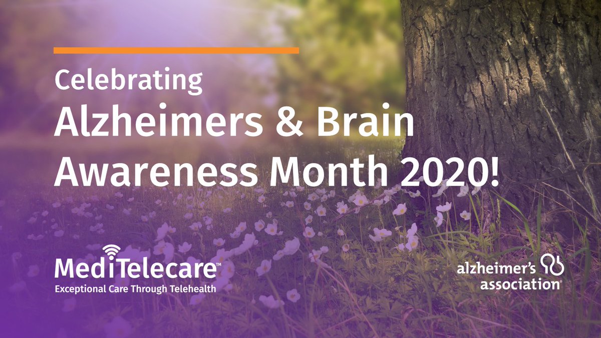 Just because we can't physically be together, doesn't mean we can't come together to make a difference during Brain Awareness Month - the MediTelecare team is raising contributions for the virtual Walk to End Alzheimer's this year! act.alz.org/goto/MediTelec… #Walk2EndAlz #AlzIn