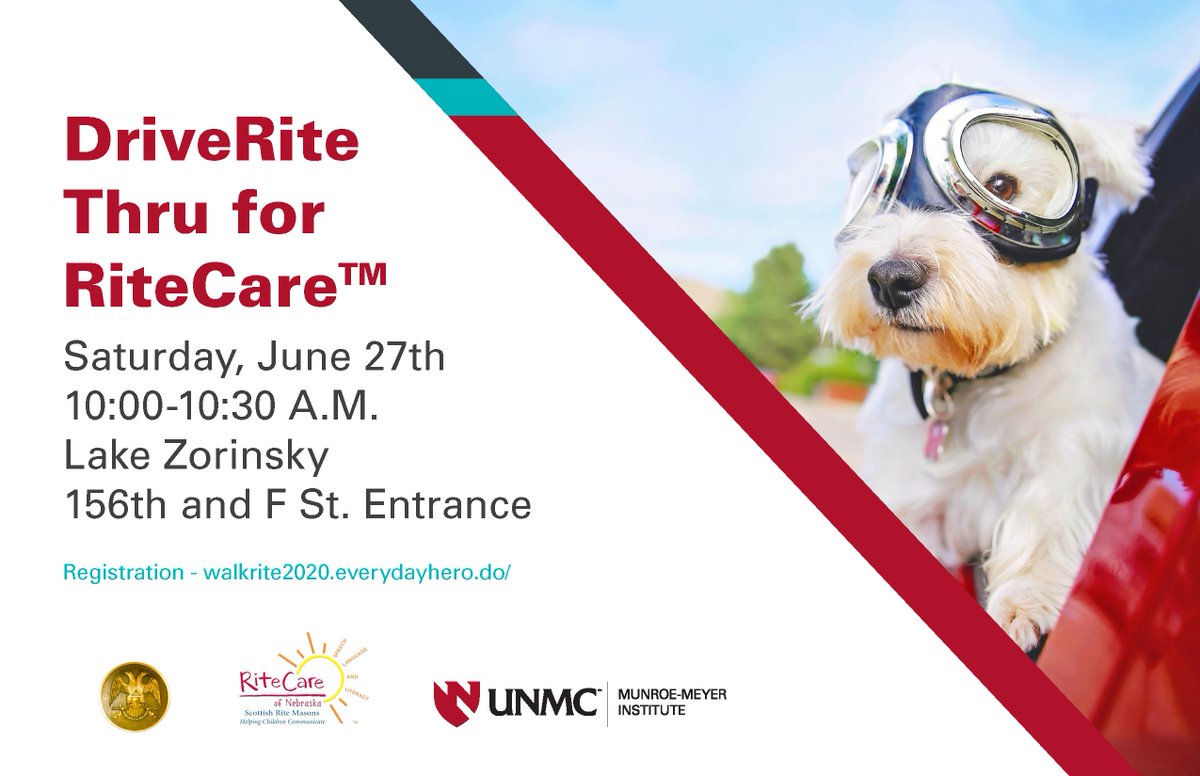 Scavenger Hunt DriveRite Thru 🚗 Sat, 6/27 (10–10:30am) to support <a href="/RiteCareNE/">RiteCare Nebraska</a> Clinics speech-language therapy through Munroe-Meyer Institute.

More info at bit.ly/2N97mQQ

#unmcMMI #MMIslp #RiteCare #ScottishRiteOmaha #WalkRite #DriveRiteThru

<a href="/AmyN_slp/">Dr. Amy Nordness</a>
<a href="/NEScottishRite/">Scottish Rite NE</a>