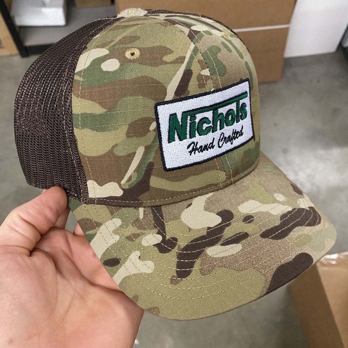 The throwback logo came about after the founder of the company, Dave Nichols, asked his local printing company to make him some business cards back in 1989. This is what they came up with 31 years ago!