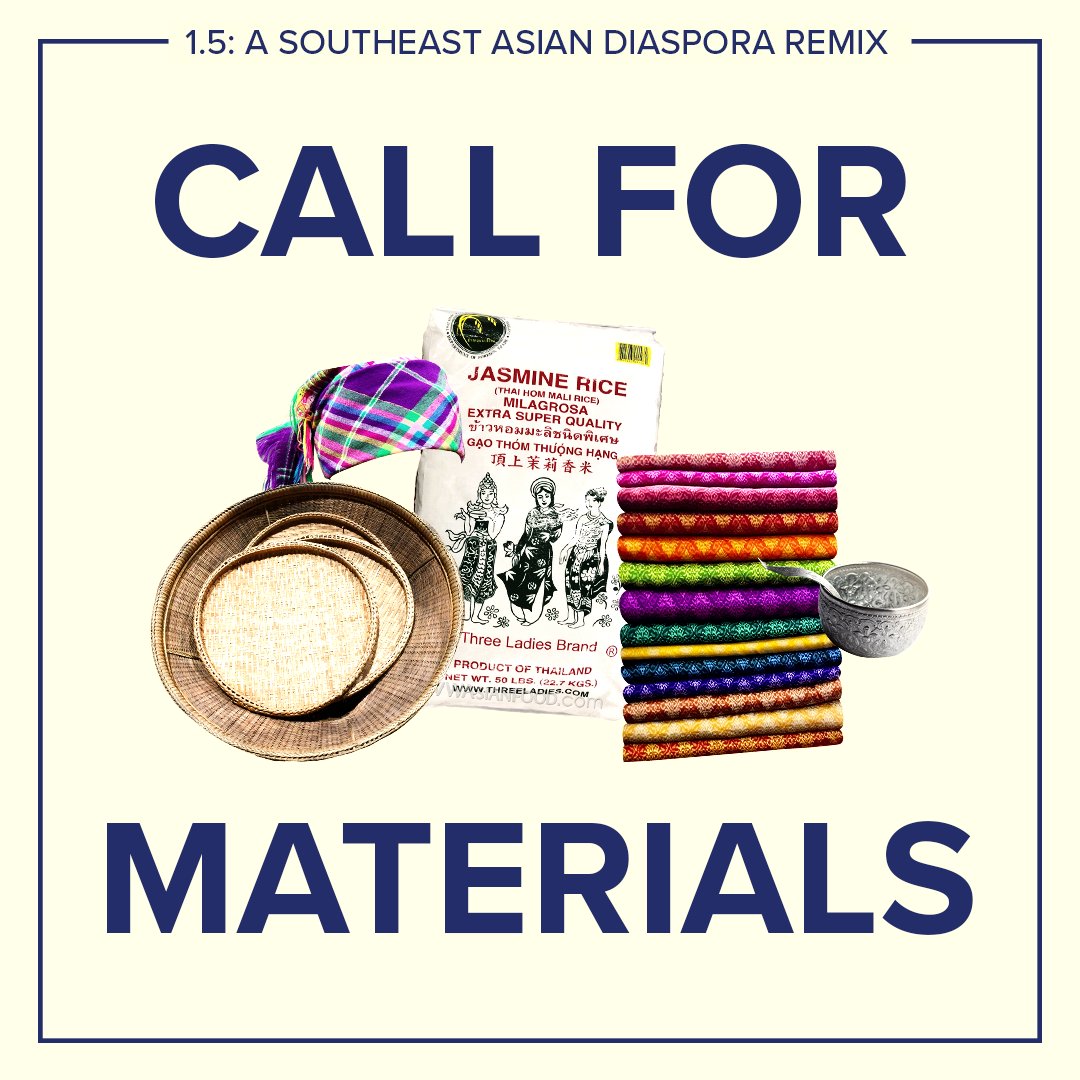 We are seeking materials for an art piece. If you have any items that are significant to memory or story of yours including textiles, rice bags, or any miscellaneous objects that you are okay permanently parting with, send us an email at: hi@theseadproject.org