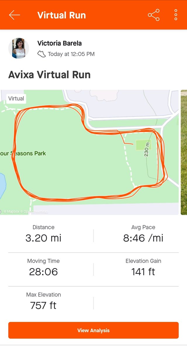 barelAVictoria_'s tweet photo. Finished the #AVIXAvirtual5K in the heat! Couldn't do it earlier bc my morning went sideways, BUT my cheerleaders were right there with me 🥳 Day 2 of #infocomm20 #AVTweeps @Strava @AVIXA @casimirogonzalo @rAVePubs https://t.co/XEEjnt17Wq