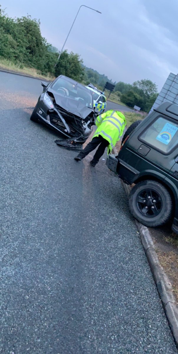 PCJoeWhitehead's tweet photo. RTC currently on the B1383 off the A120 near to Stansted. No injuries and shortly to be recovered.

A lot of rainfall has made it slippy out there, please take extra care.

#DriveToArrive https://t.co/pptfemctOJ