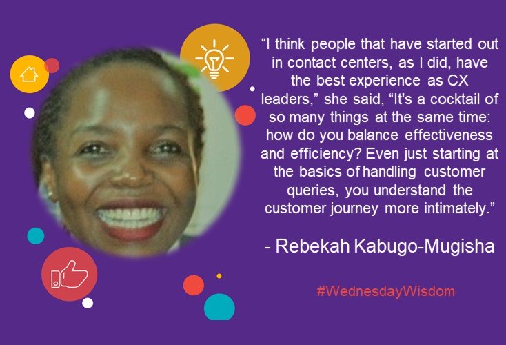 CXPA_Assoc's tweet photo. Rebekah Kabugo-Mugisha @bkabugo has blended together a perfect cocktail of customer experience from her work in the public and private sector in Uganda. Read more about her journey: https://t.co/UKtpkiHORx #Wednesdaywisdom #Inspiration #CX #CustomerExperience https://t.co/LeNNxCh3qO