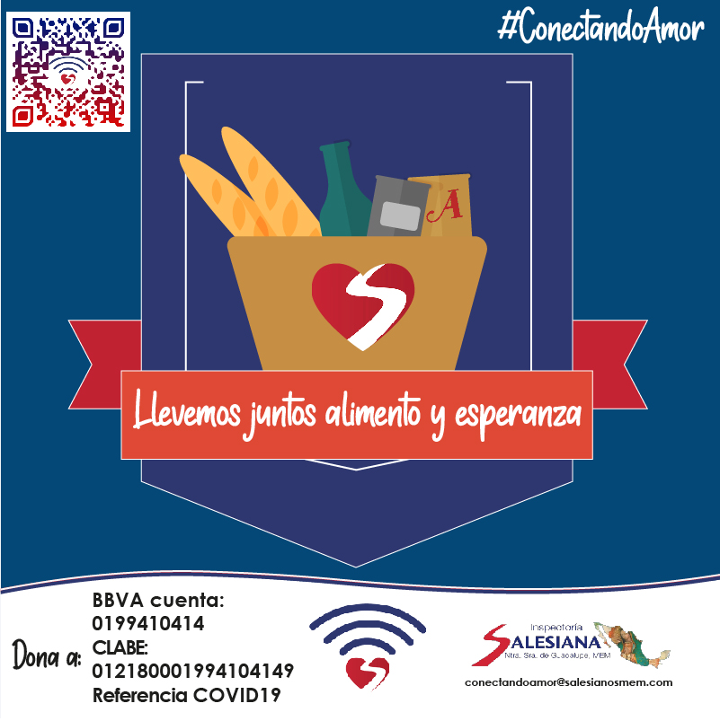UNISALMexico's tweet photo. Aún es tiempo de ayudar. La cuarentena y el confinamiento dejaron sin lo mínimo a las familias en las zonas donde trabajamos los salesianos. Ayúdanos a seguir #ConectandoAmor con ellos. https://t.co/ghZZrm51U7