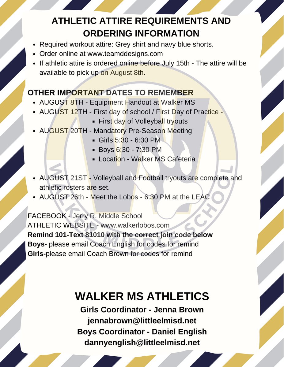 Walker Middle School tweet media