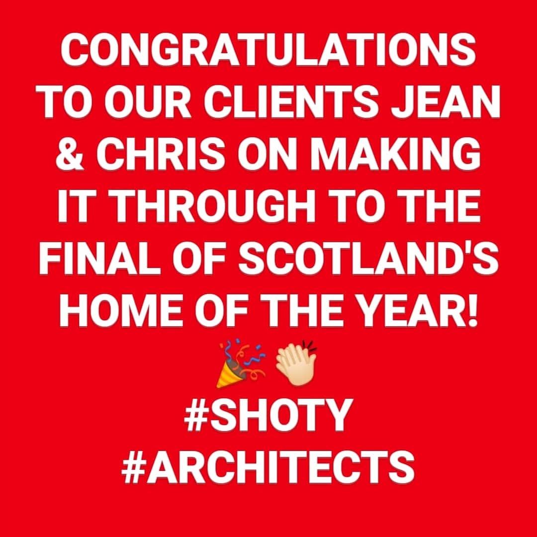 ArchitectsLargs's tweet photo. Delighted to see one of our projects appear on Scotland's Home of the Year tonight.
Congratulations Jean and Chris on making it to the final.
#SHOTY #Architects #seamill #Ardrossan #scotland https://t.co/dXghrswQ9E